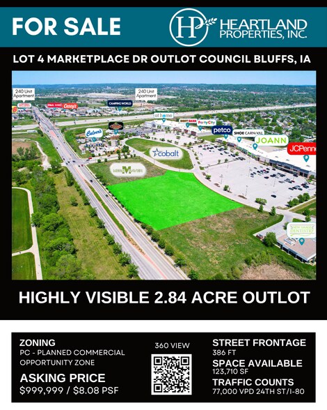 3333 Marketplace Dr, Council Bluffs, IA à vendre - Photo de l’immeuble – Image 2 sur 14