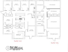 220 N Park Blvd, Grapevine, TX à louer Plan d’étage– Image 1 sur 1