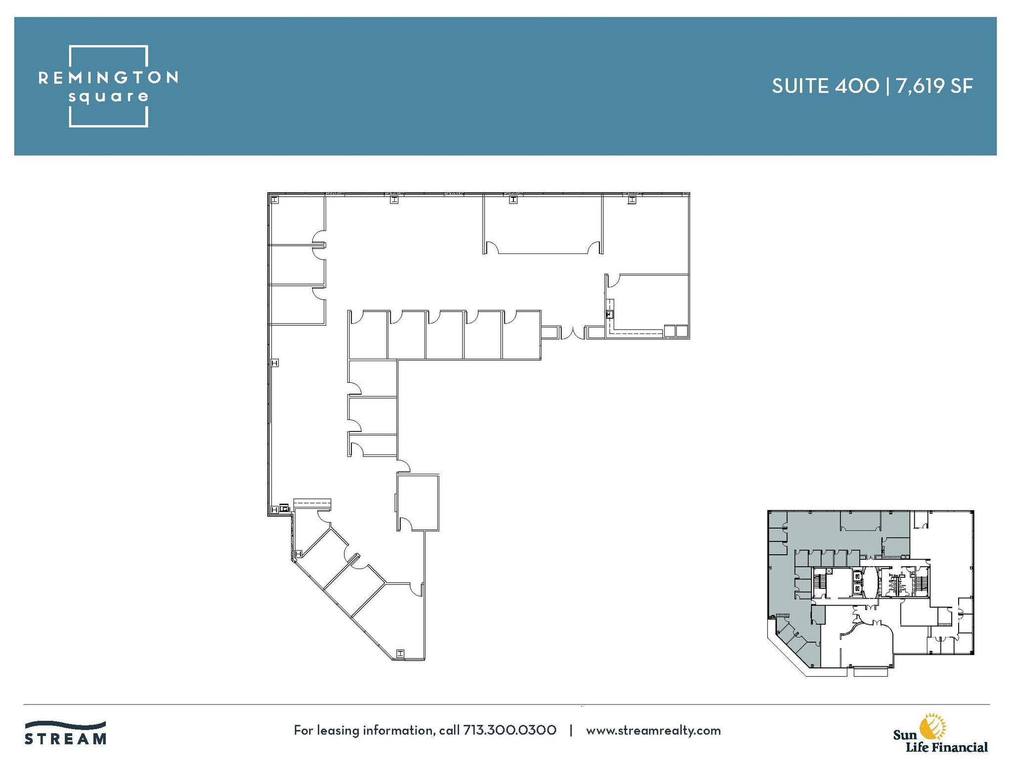 10603 W Sam Houston Pky N, Houston, TX à louer Plan d’étage– Image 1 sur 1