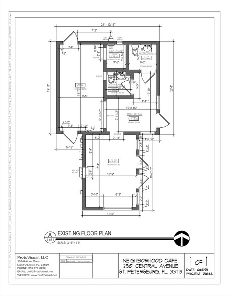 2901 Central Ave, Saint Petersburg, FL à louer - Plan d’étage – Image 2 sur 7