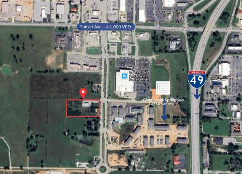 1656 & 1632 S Gene George Blvd, Springdale, AR à vendre - Photo principale – Image 1 sur 1