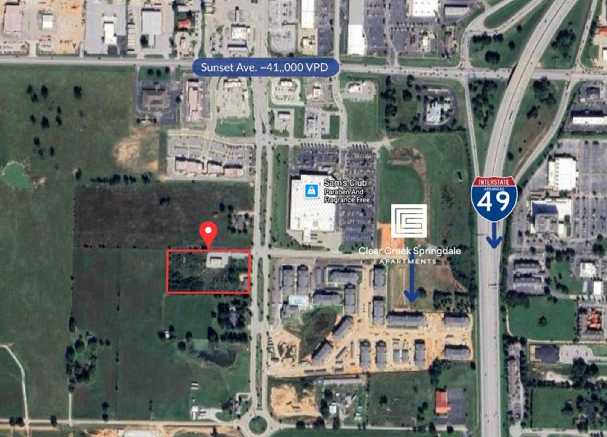 1656 & 1632 S Gene George Blvd, Springdale, AR à vendre Photo principale– Image 1 sur 2