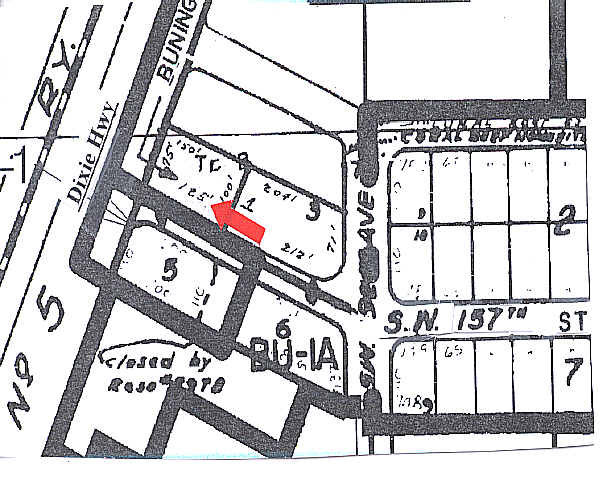 15657 S Dixie Hwy, Miami, FL à louer - Plan cadastral – Image 2 sur 7