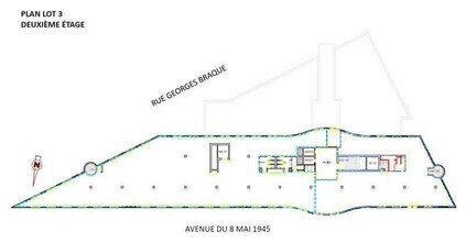1 Rue Georges Braque, Guyancourt à louer Plan d’étage– Image 1 sur 5
