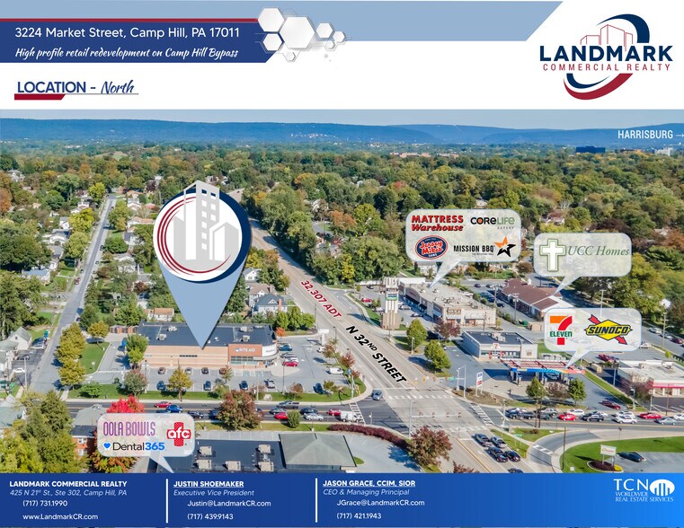 3224 Market St, Camp Hill, PA à louer - Aérien – Image 3 sur 6