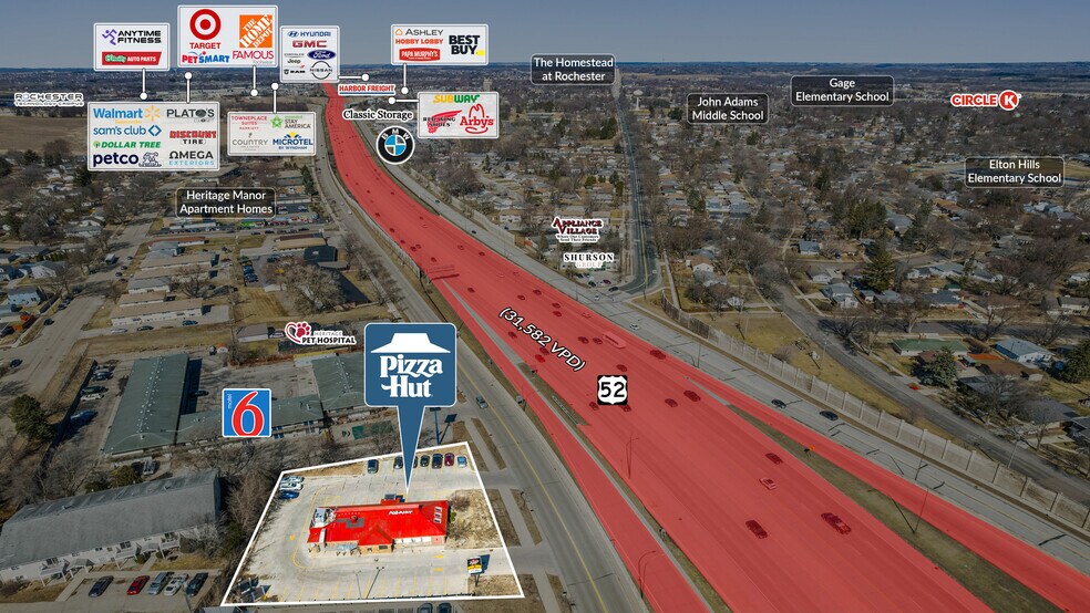 2001 W Hwy 52, Rochester, MN à vendre - Photo de l’immeuble – Image 3 sur 5