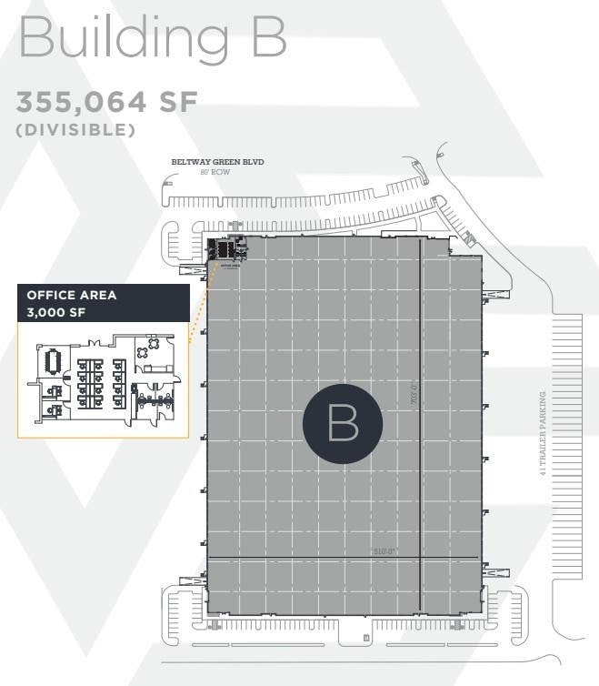 3005 Highway 225, Pasadena, TX à louer Plan d’étage– Image 1 sur 1