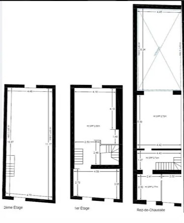 Bureau dans Paris à vendre - Plan d’étage – Image 1 sur 1