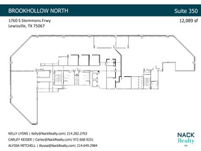 1760 S Stemmons Fwy, Lewisville, TX à louer Plan de site– Image 1 sur 12