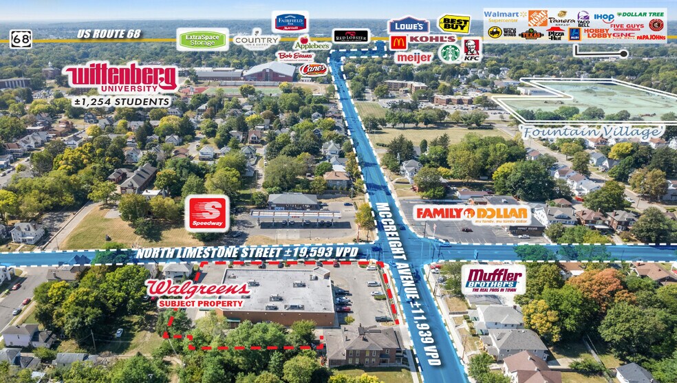 1140 N Limestone St, Springfield, OH à vendre - Photo de l’immeuble – Image 2 sur 3