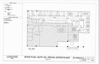 141 Union Blvd, Lakewood, CO à louer Plan de site– Image 1 sur 5