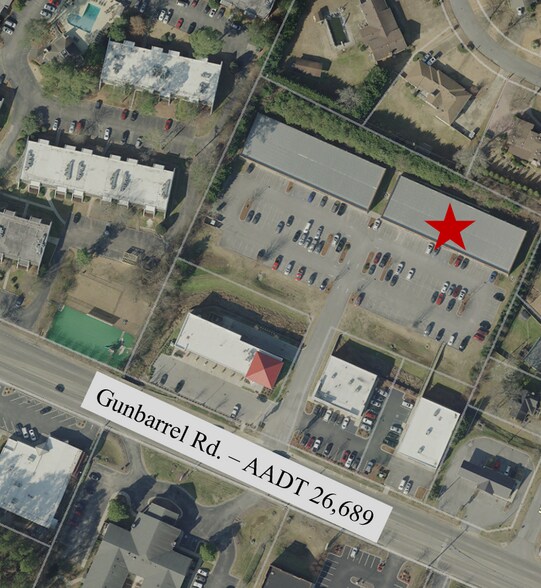 1515 Gunbarrel Rd, Chattanooga, TN à louer - Photo de l’immeuble – Image 2 sur 12