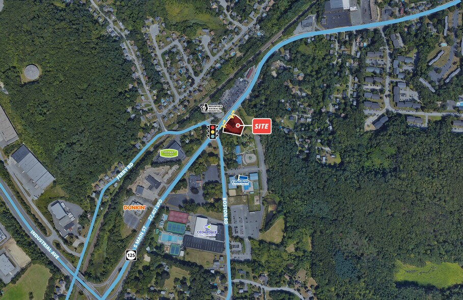 860 S Main St, Bradford, MA à louer - Aérien – Image 3 sur 4