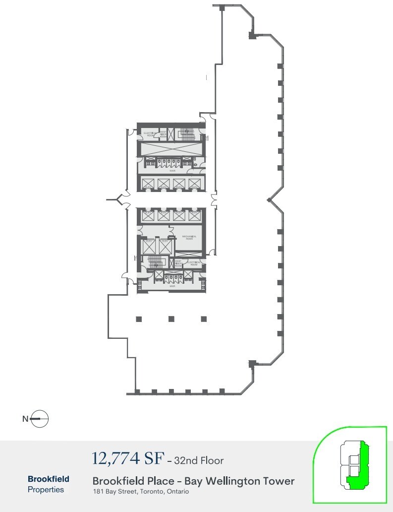 181 Bay St, Toronto, ON à louer Plan d’étage– Image 1 sur 1