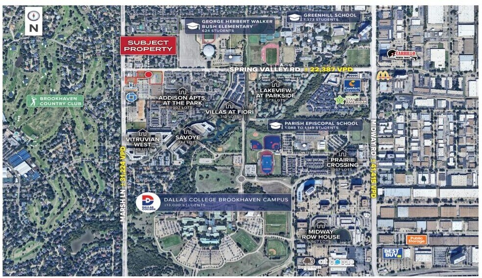 14326 Marsh Ln, Addison, TX à louer - Photo de l’immeuble – Image 3 sur 3