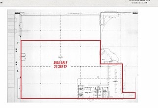 10174-10176 SE 82nd Ave, Portland, OR à louer Plan d’étage– Image 1 sur 3