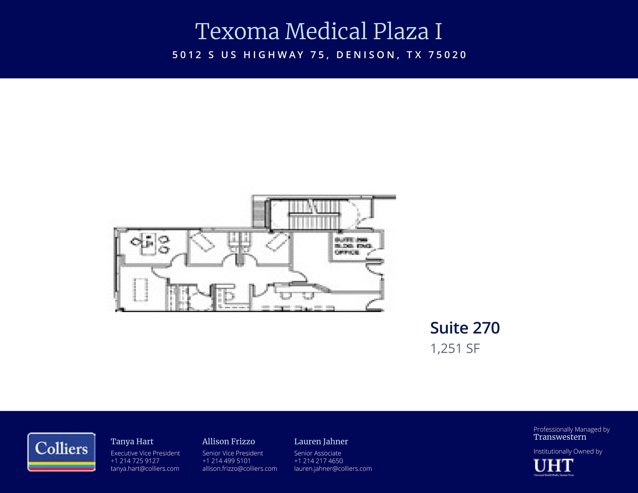 5012 S US Highway 75, Denison, TX à louer Plan d’étage– Image 1 sur 1