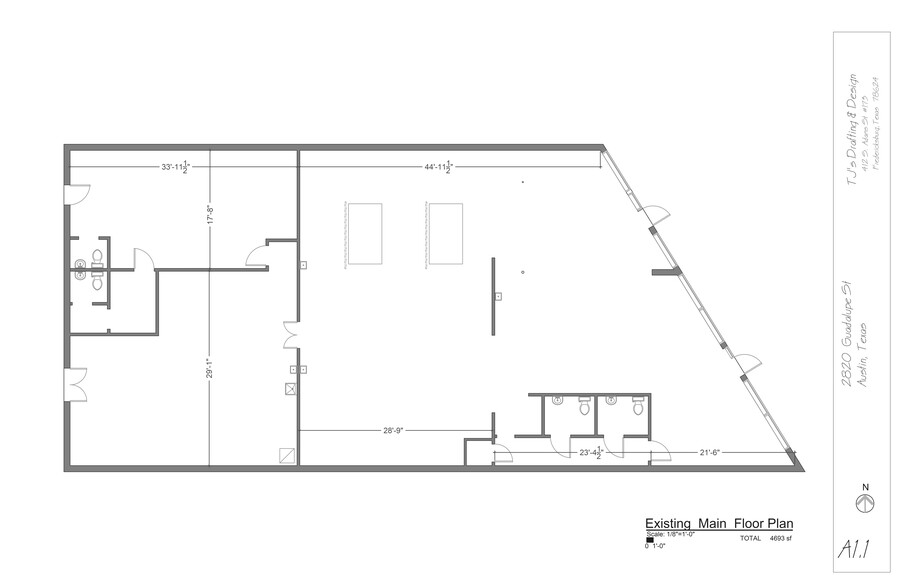 2820 Guadalupe St, Austin, TX à louer - Plan de site – Image 1 sur 3