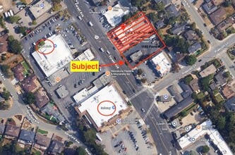 1193 Forest Ave, Pacific Grove, CA - Vue aérienne  vue de carte