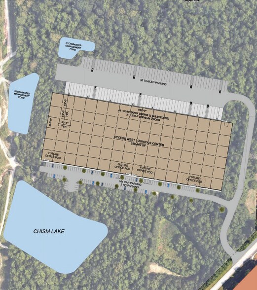 1 Industrial Access Rd, Douglasville, GA à louer - Plan de site – Image 3 sur 3