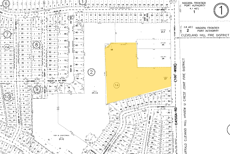 550 Cayuga Rd, Buffalo, NY à louer - Plan cadastral – Image 2 sur 11