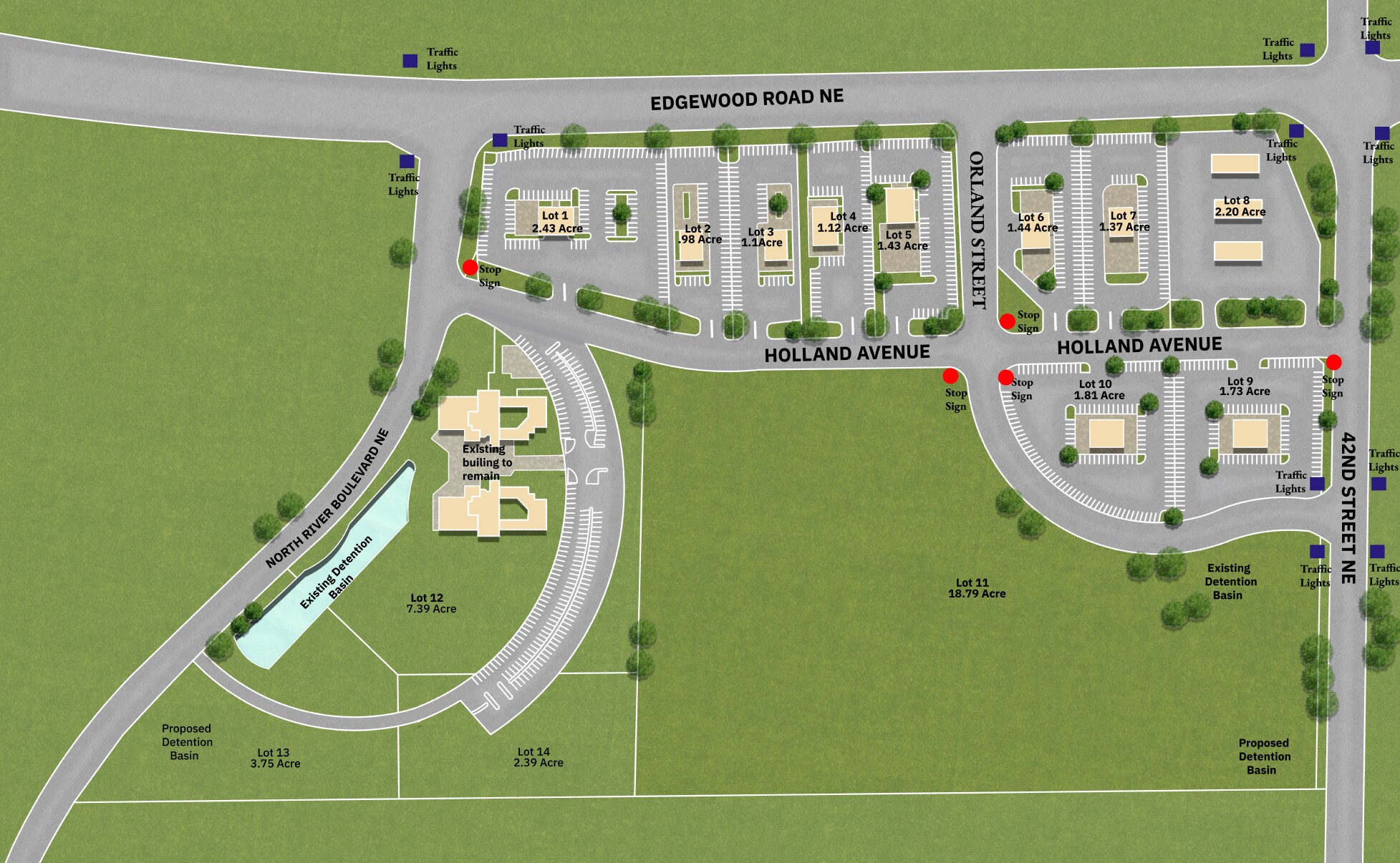 4333 Edgewood Rd NE, Cedar Rapids, IA à louer Plan de site– Image 1 sur 21