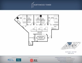 5757 Alpha Rd, Dallas, TX à louer Plan d’étage– Image 1 sur 1