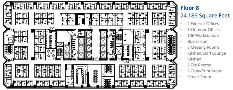 237 4th Ave SW, Calgary, AB à louer Plan d’étage– Image 1 sur 1