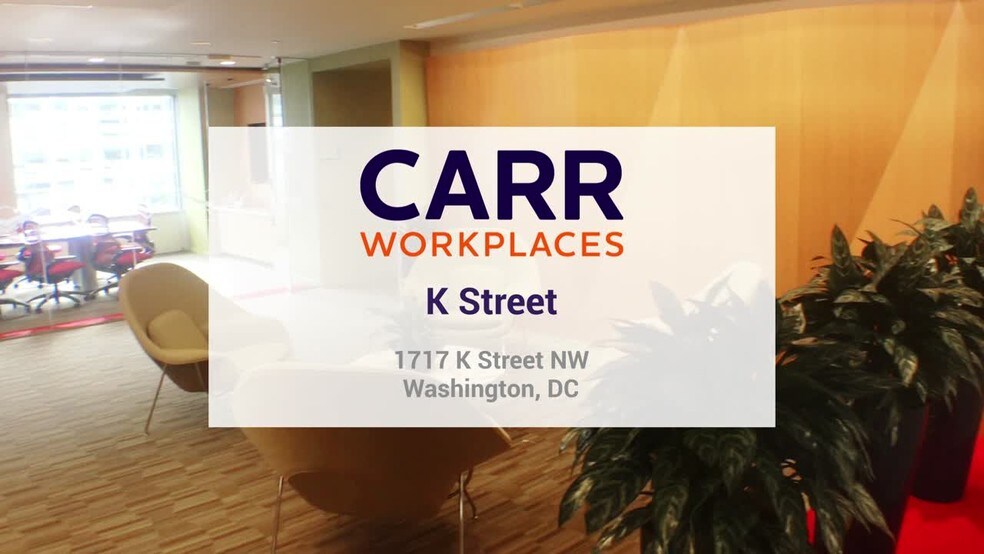 1717 K St NW, Washington, DC à louer - Vidéo sur l’annonce professionnelle – Image 2 sur 10