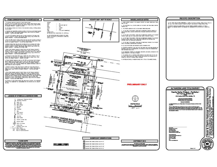 3724 Buddy Owens Boulevard, McAllen, TX à vendre - Plan de site – Image 2 sur 3