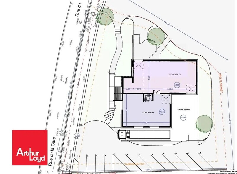 Local d'activités dans Villiers-Saint-Frédéric à vendre - Photo de l’immeuble – Image 3 sur 4