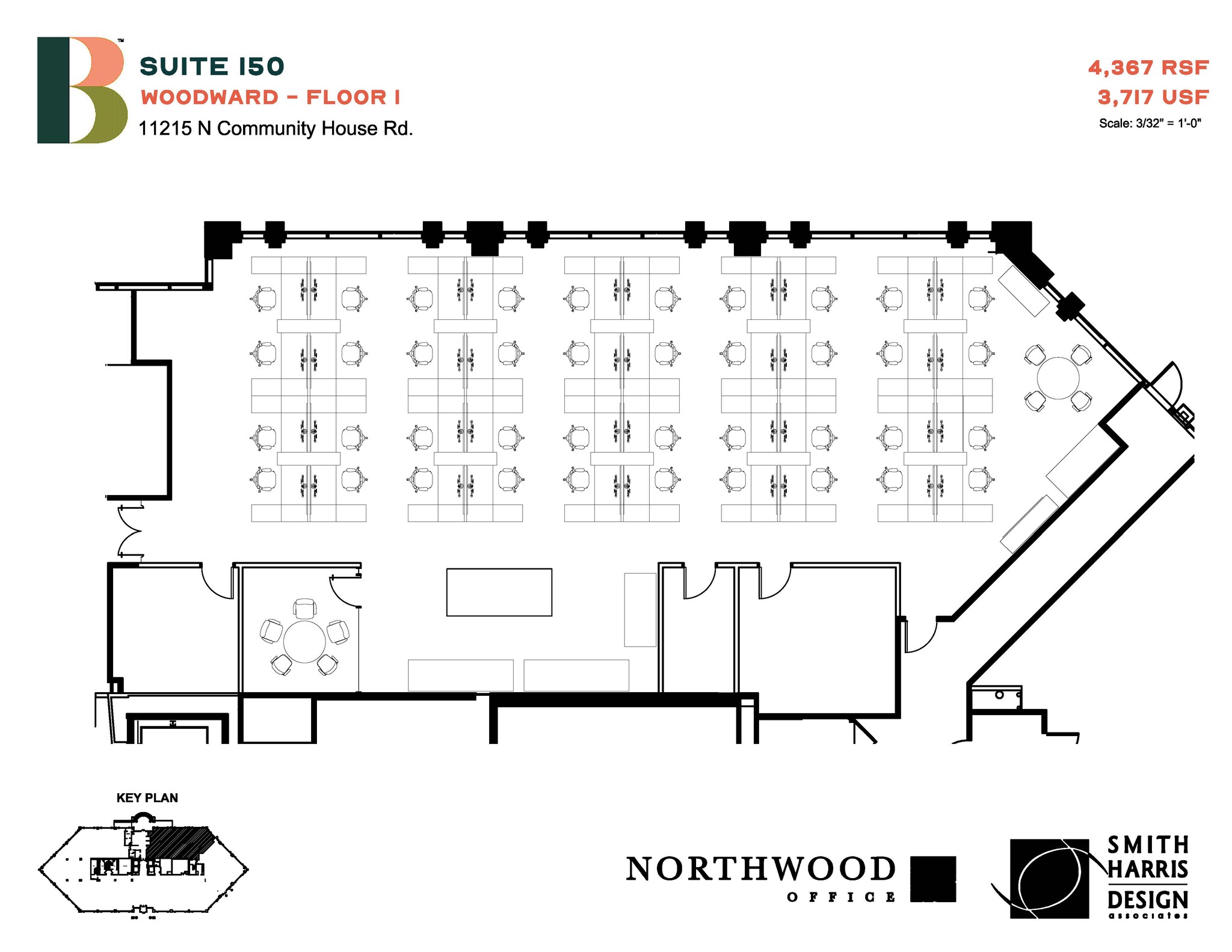 11215 N Community House Rd, Charlotte, NC à louer Plan d’étage– Image 1 sur 1