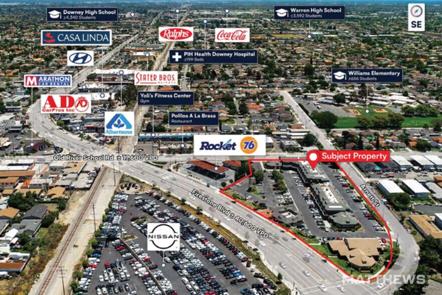 7300-7306 Firestone Blvd, Downey, CA à vendre - Photo de l’immeuble – Image 3 sur 3
