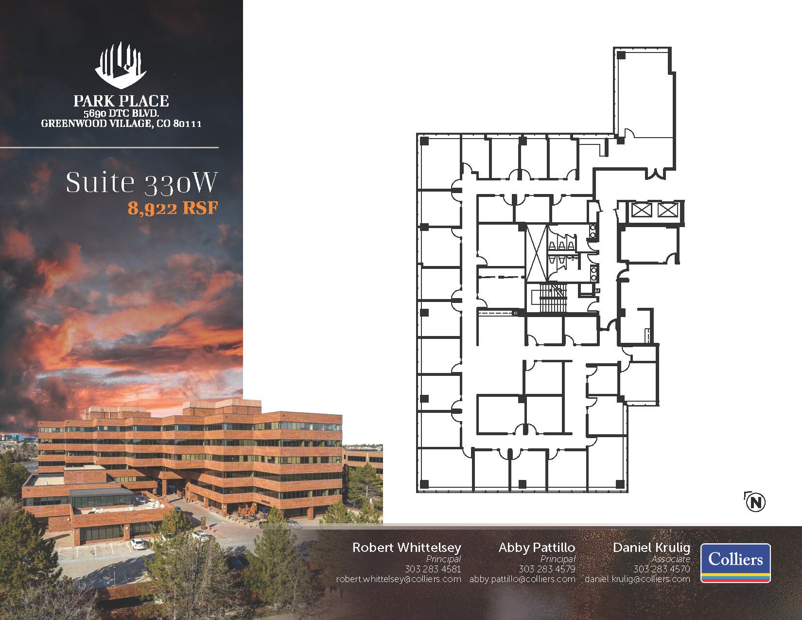 5690 DTC Blvd, Greenwood Village, CO à louer Photo intérieure– Image 1 sur 1