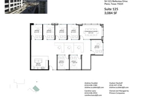 8560 Belleview Dr, Plano, TX à louer Plan d’étage– Image 1 sur 1