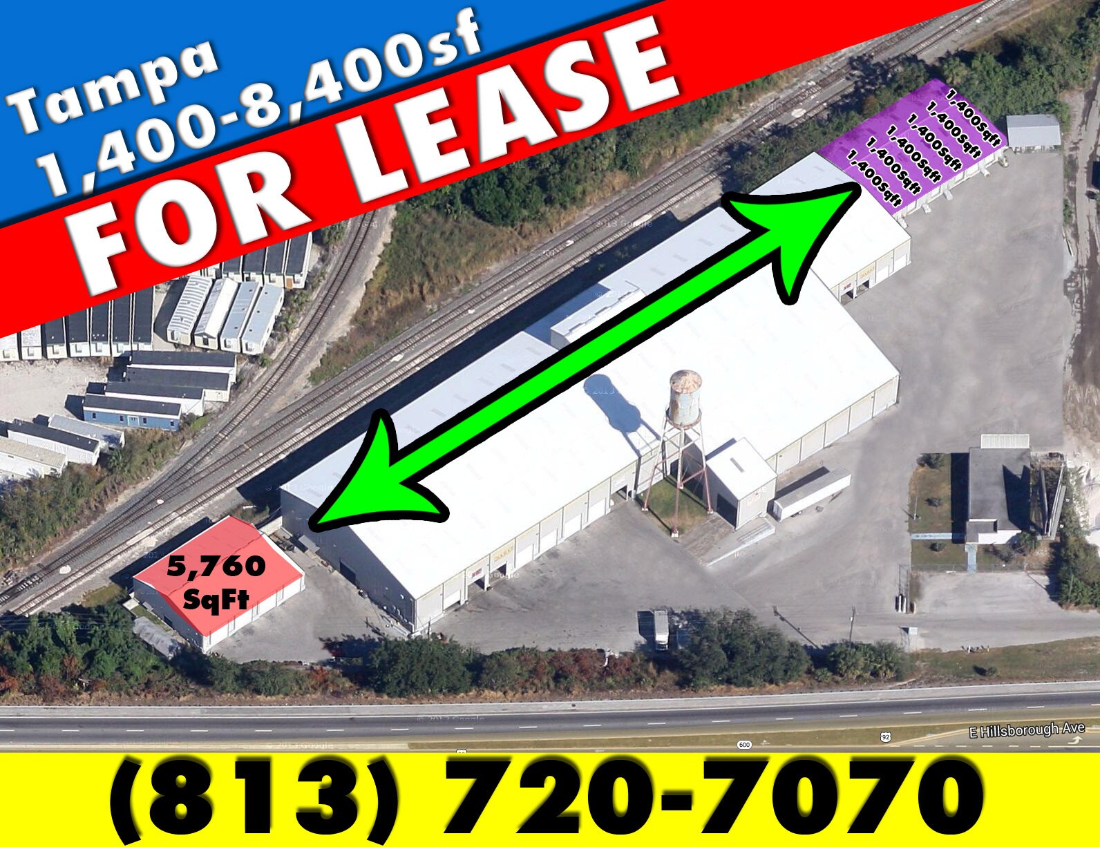 5226 E Hillsborough Ave, Tampa, FL à louer Photo de l’immeuble– Image 1 sur 4