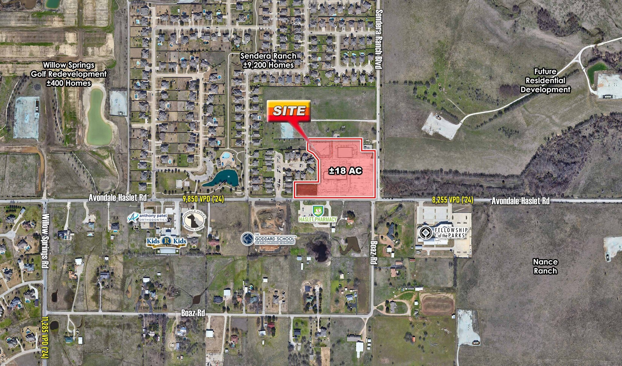 NWC Avondale-Haslet & Sendera Ranch blvd, Haslet, TX à louer Photo principale– Image 1 sur 4