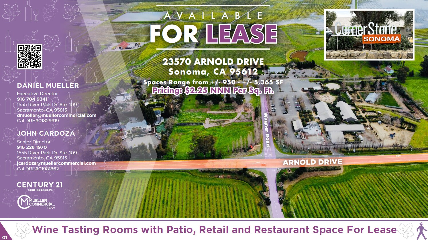 23562-23592 Arnold Dr, Sonoma, CA à louer Photo de l’immeuble– Image 1 sur 18
