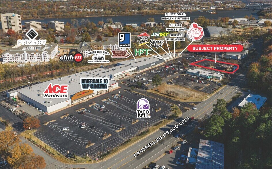 2520 Cantrell Rd, Little Rock, AR à vendre - Photo de l’immeuble – Image 2 sur 3