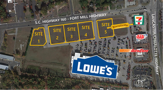 Plus de détails pour 181 Fort Mill Hwy, Indian Land, SC - Terrain à louer