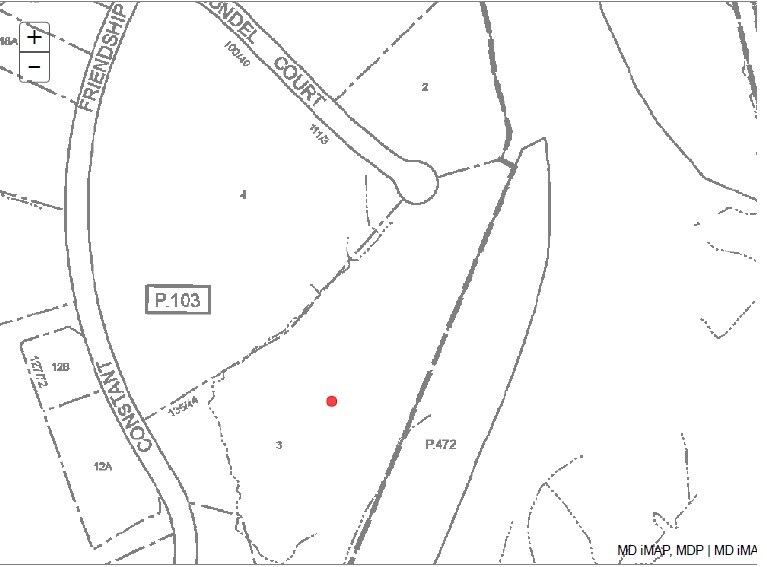 3801 Monument Cir, Abingdon, MD à vendre - Plan cadastral – Image 2 sur 2