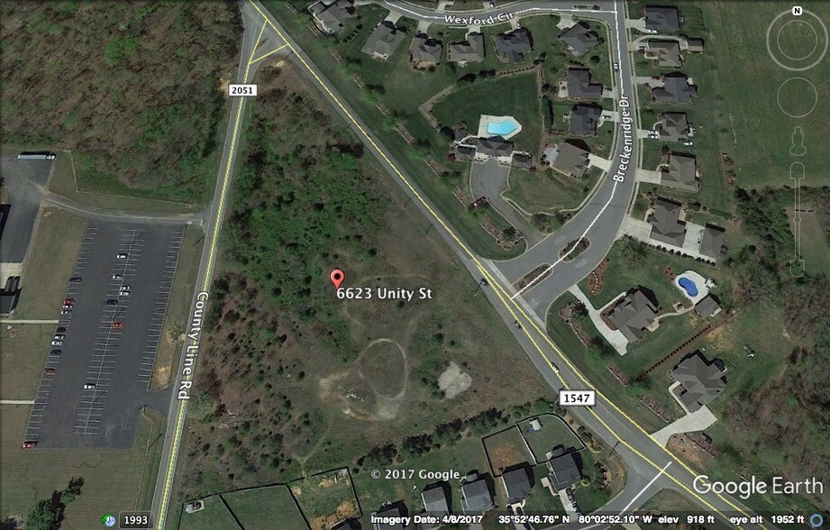 6623 Unity St, Thomasville, NC à vendre - Aérien – Image 2 sur 6