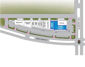 12600 Briar Forest Dr, Houston, TX à louer Plan d’étage– Image 1 sur 1