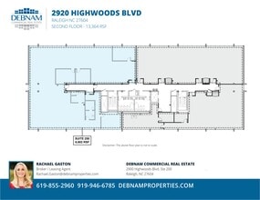 3101 Poplarwood Ct, Raleigh, NC à louer Plan de site– Image 1 sur 1