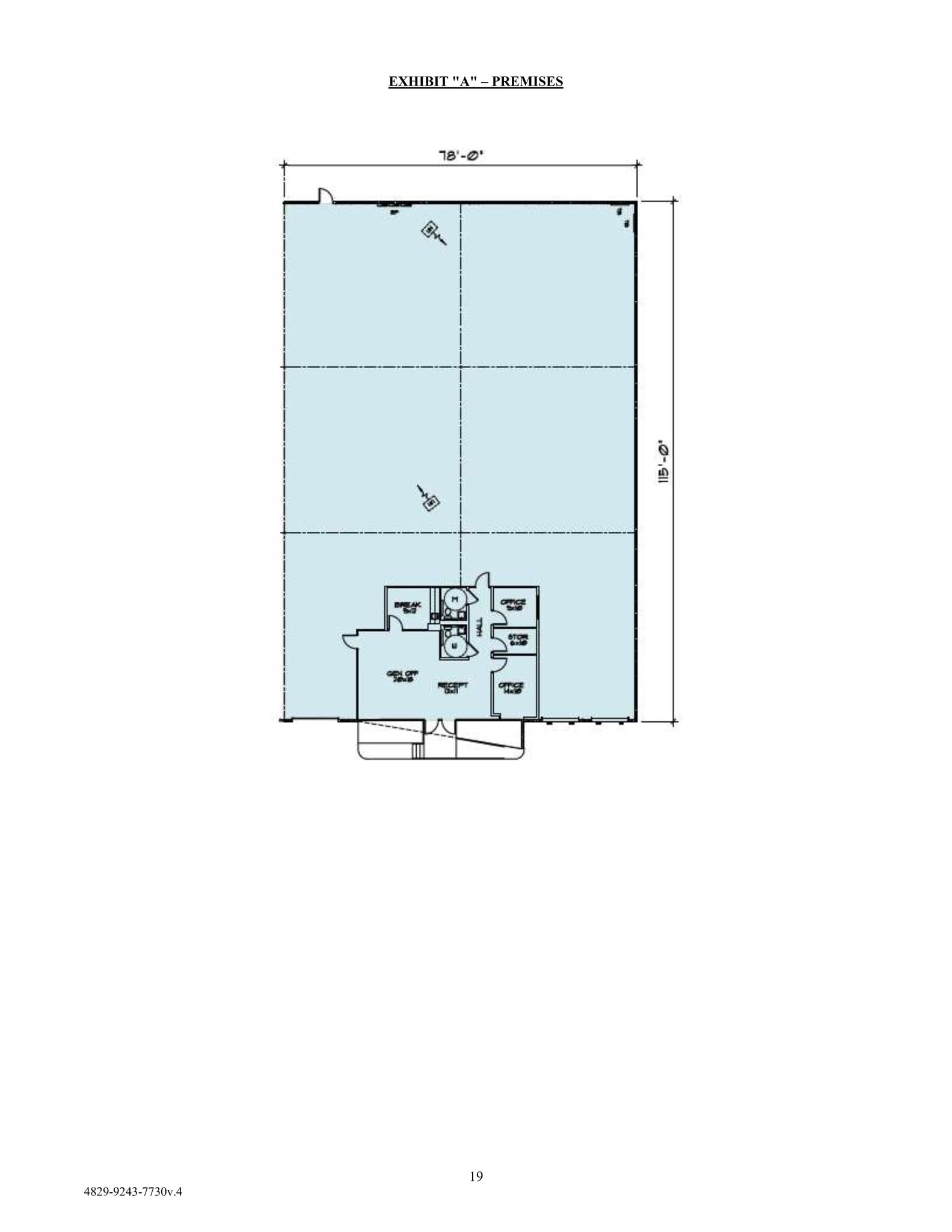 10630 Newkirk St, Dallas, TX à louer Plan de site– Image 1 sur 2