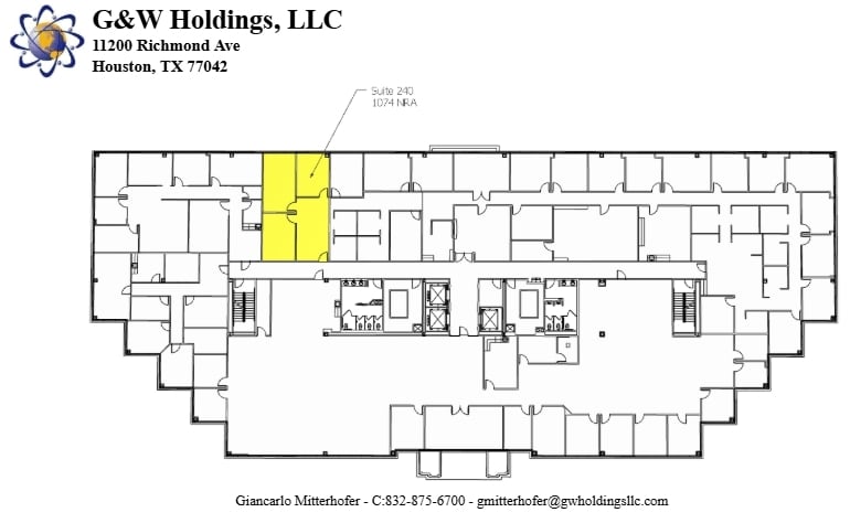 11200 Richmond Ave, Houston, TX à louer Plan d’étage– Image 1 sur 1