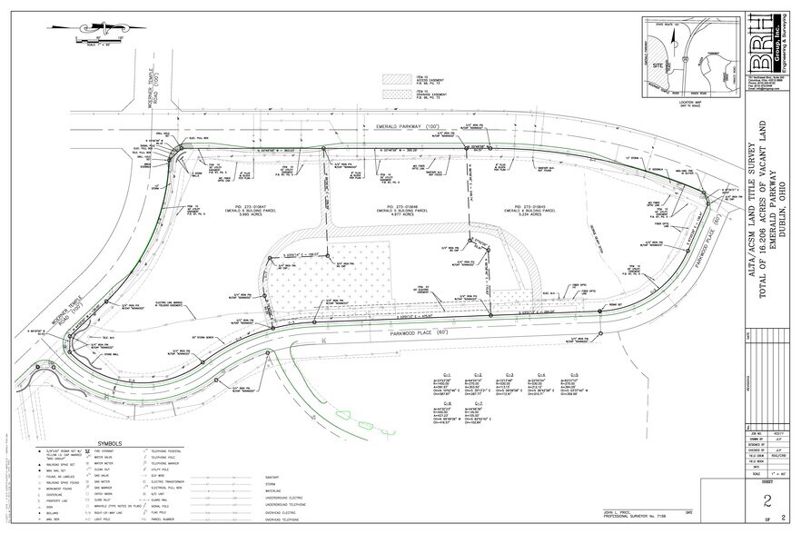 Emerald Pky, Dublin, OH à vendre - Plan de site – Image 2 sur 7