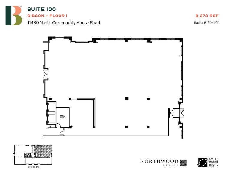 11430 N Community House Rd, Charlotte, NC à louer - Plan d’étage – Image 2 sur 4