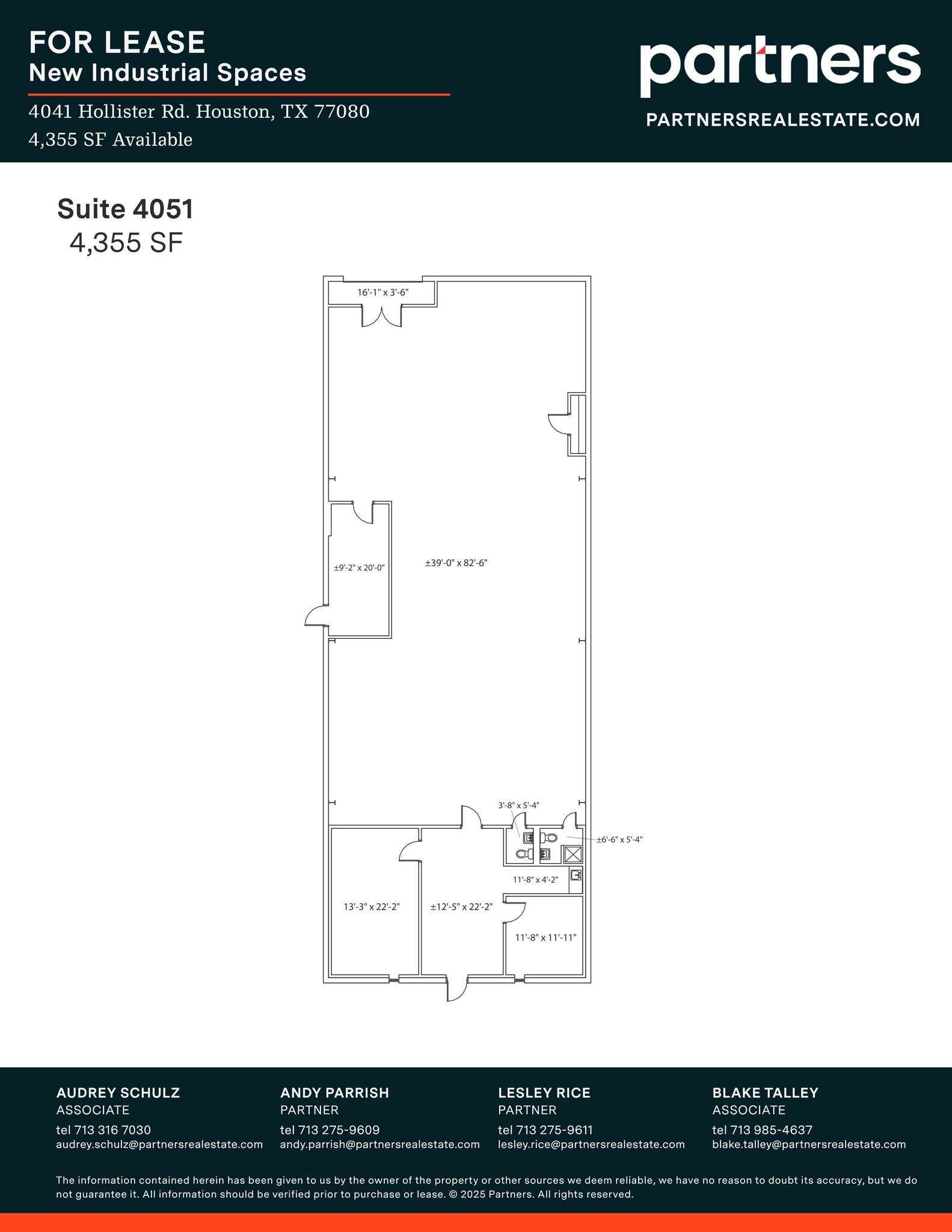 4041-4071 Hollister Rd, Houston, TX à louer Plan de site– Image 1 sur 1