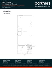 4041-4071 Hollister Rd, Houston, TX à louer Plan de site– Image 1 sur 1